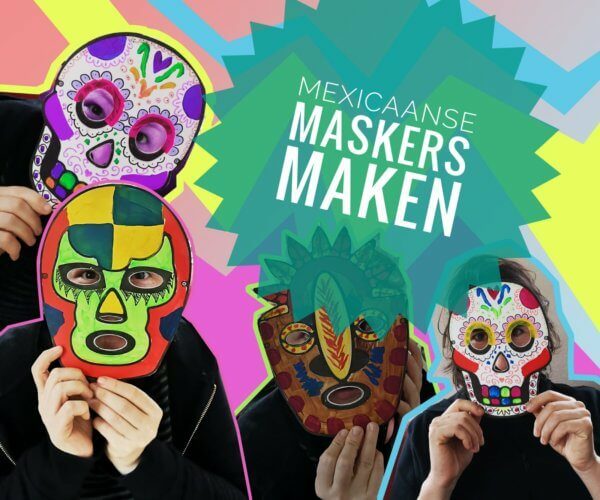 klei Dicteren Monnik Familieworkshop Mexicaanse maskers maken in Cobra Museum