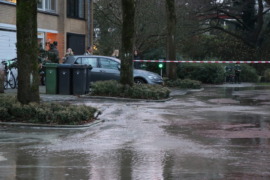 Waterleiding gesprongen